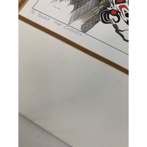 To Touch The Clouds By Michael Duncan Art Print Native American 9 x 6 7897 - Picture 4 of 8